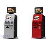 Cash Dispenser , Card Reader Bank ATM Machines Stainless Steel Kiosk With Keyboard for sale