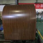 CGCC Prepainted Wood Pattern PPGI Wood Texture Steel Coil Wood Steel Coil for sale