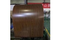 China CGCC Prepainted Wood Pattern PPGI Wood Texture Steel Coil Wood Steel Coil supplier