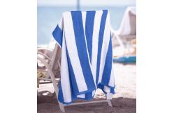 China Breathable Soft Personalized Pool Towels Striped Beach Towels supplier
