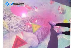 China Multiplayer Interactive Floor Projector Children Game for Amusement Park supplier
