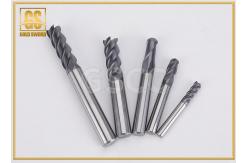 China Coated Standard Carbide Milling Cutters Multi Flute With Customized Size supplier