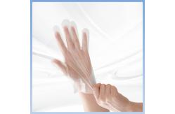 China Antistatic Waterproof Disposable CPE Gloves Secure Safe Handling supplier