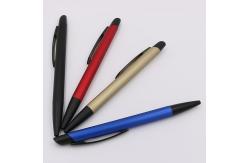 China Classic Design Aluminum Ball Pen Smooth Ink Flow Ballpoint Pen Office School Stationery supplier
