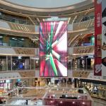 Commercial Glass Mesh Transparent LED Screen P3.91-7.82 Indoor Full Color for sale