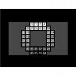 Digital High Dynamic Range Camera Lens Test Chart OECF 36 Chart SineImage YE0269 for sale