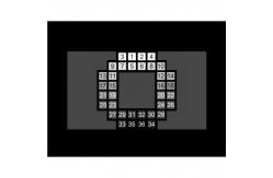 China Digital High Dynamic Range Camera Lens Test Chart OECF 36 Chart SineImage YE0269 supplier