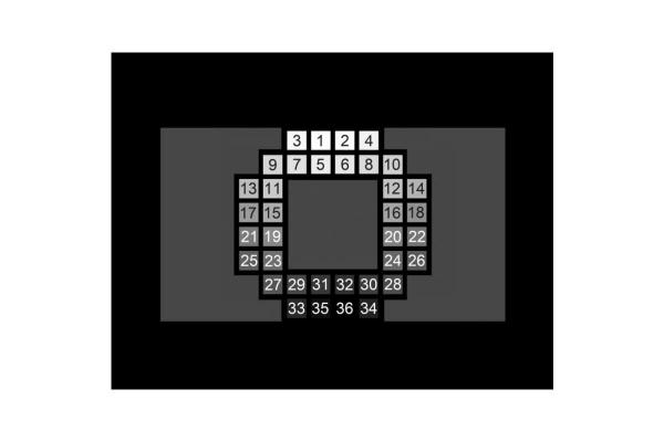 Digital High Dynamic Range Camera Lens Test Chart OECF 36 Chart SineImage YE0269