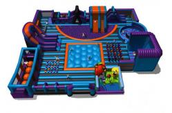 China Funny Inflatable Amusement Park Interactive Sports Games Anti - Ruptured supplier