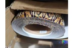 China Waterproof Holographic Heat Transfer Foil Customized Size / Designs supplier