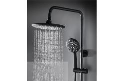 China Blackened Brass Sanitary Ware Shower Head Set Hot And Cold Rain supplier