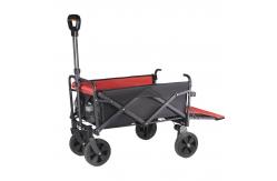 China Remote Control Electric Folding Wagon Outdoor Push Pull Cart 230L supplier