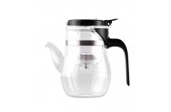 China 650ml Infuser Small Glass Teapot Kettle Set For Home Teaware Eco Friendly supplier