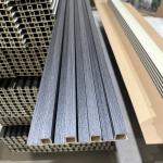 WPC Wooden Grain Laminated Indoor Wpc Wall Panel For Interior Decoration for sale