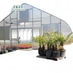Small Garden Greenhouses With Double Layer And Automatic Control Box for sale