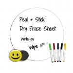 Classroom Wall Dry Erase Table Dots 4x4 Inch Eco Friendly Remove Traceless