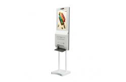 China 21.5 Inch LCD Advertising Screen Display Hands Washing and Temperature Testing supplier