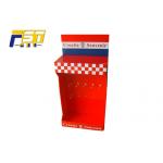 CMYK Printing Various Shape Cardboard Side Wing Display With Fine Workmanship