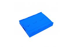China Attached Lids Larger Volume Plastic Collapsible Tote Boxes Stronger and Durability supplier