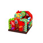 Factory  Inflatable Bouncy House With Slide Candy Inflatable Combo for sale