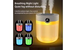 China Large Capacity 2L Humidity Display Dual Spray USB Silent Household Humidifier supplier