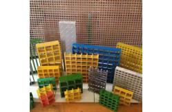 China Customizable Fiberglass Grating Panels Molded 1000m2 Technique supplier