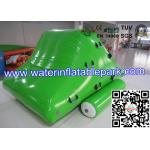 Amusement Park Excellent Inflatable Floating Iceberg Slide For Kids for sale