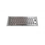 IP65 Waterproof Industrial Mini Keyboard USB SUS304 20mA For Kiosk for sale