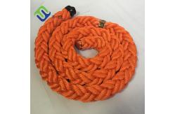 China Marine Polyester Mooring Rope Length 220m Per Roll Customized For Ships supplier