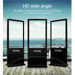 Standalone Touch Screen Digital Signage Android Compatible With 4cm Slim Body