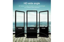 China 55 Inch Android Floor Standing Digital Signage With Time Switch Function supplier