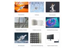 China High Definition DMX512 SPI LED Injection Grid Screen High Waterproof For Facade supplier