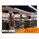 Eco - Friendly Supermarket Gondola Shelving Double Sided Gondola Shelving for sale