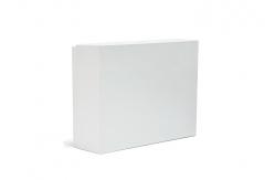 China Custom White Big Size Gift Box Packaging Box 4c Offset Printing supplier