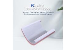 China PC Lampshade Extrusion Molding Outdoor Cream Transparent Diffuser supplier