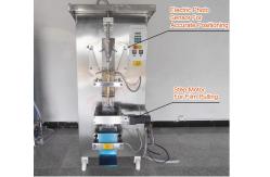 China Automatic Plastic Water Bag Filling Sealing Machine juice filling and sealing machinery price supplier