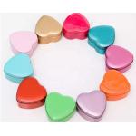 SGS Heart Shape Biscuit Tin Box Candy Chocolate Packaging for sale