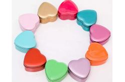China Eco - Friendly Heart Shape Candle Tin Jars With Automatic Production Lines supplier