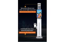 China Ultrasonic Height Weight Measure LCD Bmi Blood Pressure Heart Rate Body Scale supplier