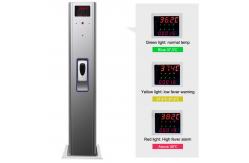 China Hand Sanitizer Dispenser Floorstand Walk Through Temperature Scanner supplier