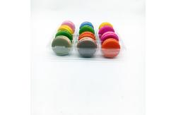 China Plastic Clear 12 pack  macaron tray supplier