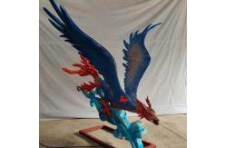 China Eco friendly Realistic Animatronic Animals chinese mythical animal Jingwei supplier