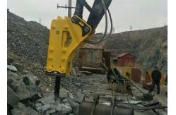 China 600 Bpm Excavator CAT Hydraulic Hammer Demolishing Concrete Structures supplier