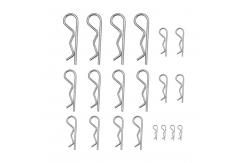 China General Stainless Steel Wire Forming R Shaped Spring Clips High Tensile Strength supplier