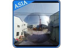 China Silver Customized 8m Advertising Inflatable Commercial Mirror Balloon supplier