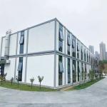 Temporary Mobile Collapsible Prefab Homes Soundproof For Construction Site for sale