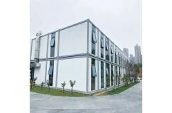China Temporary Mobile Collapsible Prefab Homes Soundproof For Construction Site supplier