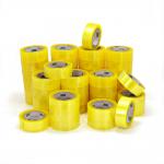 Transparent Yellow BOPP Adhesive Tape for Packing for sale