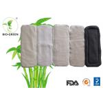 Most Absorbent Bamboo Cloth Diaper Inserts Double Elastic Gussets Available for sale