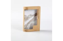 China Mobile Cover Packaging Box With PVC Window Custom Small Card Paper Material supplier